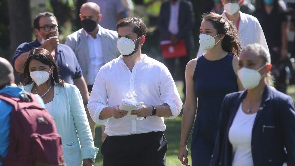 13 de MARZO de 2022/ LA PINTANAPresidente Gabriel Boric participa en la evento cultural en Parque Mapuhue en La Pintana por el Cambio de Mando
FOTO: DIEGO MARTIN/AGENCIAUNO