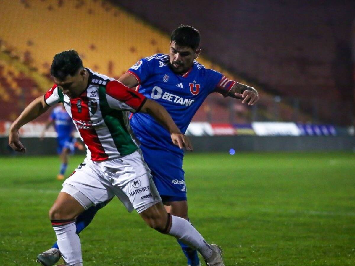 Palestino acrecentó el mal momento de la U y le propinó su segunda derrota consecutiva