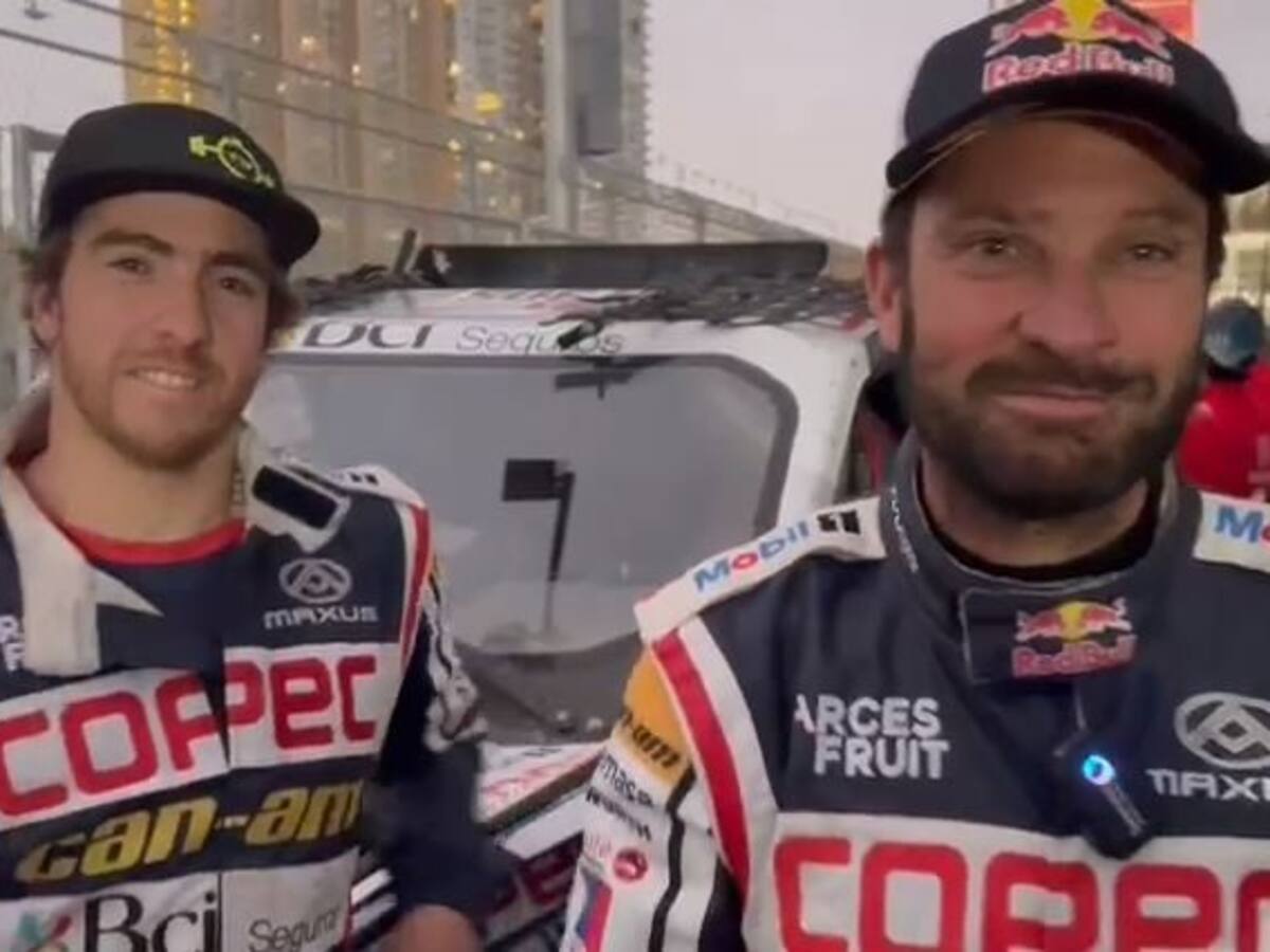 «Chaleco» López, tricampeón del Rally Dakar: «Hicimos una carrera muy conservadora, fuimos de menos a más»