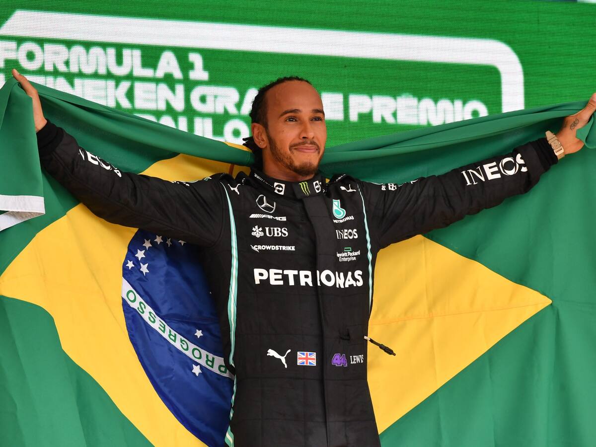 Lewis Hamilton estuvo intratable en Interlagos y se quedó con el Gran Premio de Brasil de F1