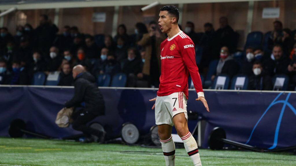 Cristiano Ronaldo no falla y volvió a anotar por Manchester United en la Champions League