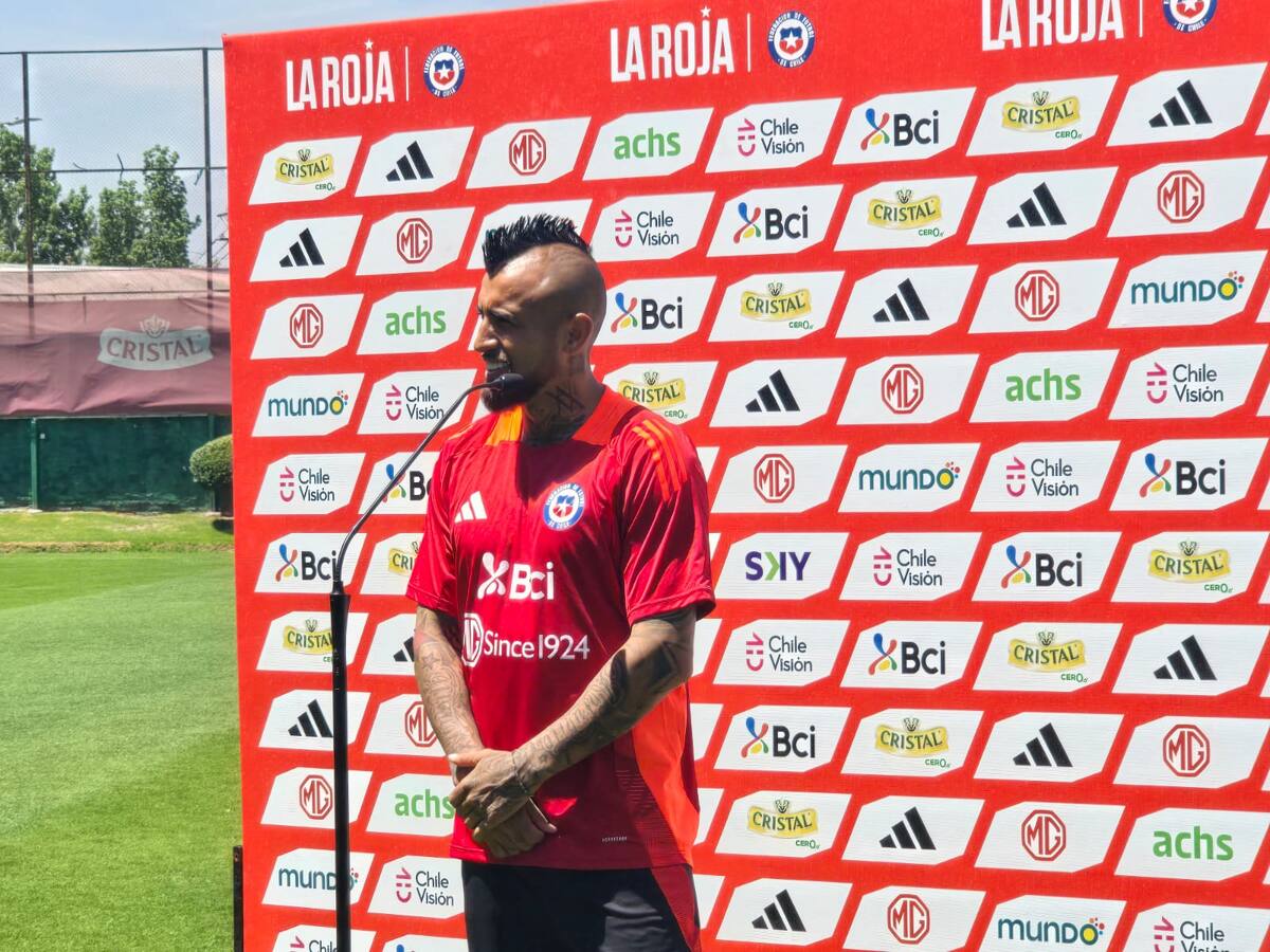 Arturo Vidal se ilusiona con revertir el momento de La Roja: “En estos dos partidos, la selección llega mucho mejor que antes”