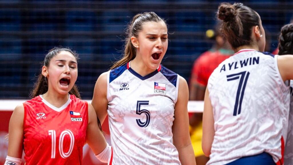 Selección chilena de voleibol femenino logra histórica victoria en el Mundial Sub 19