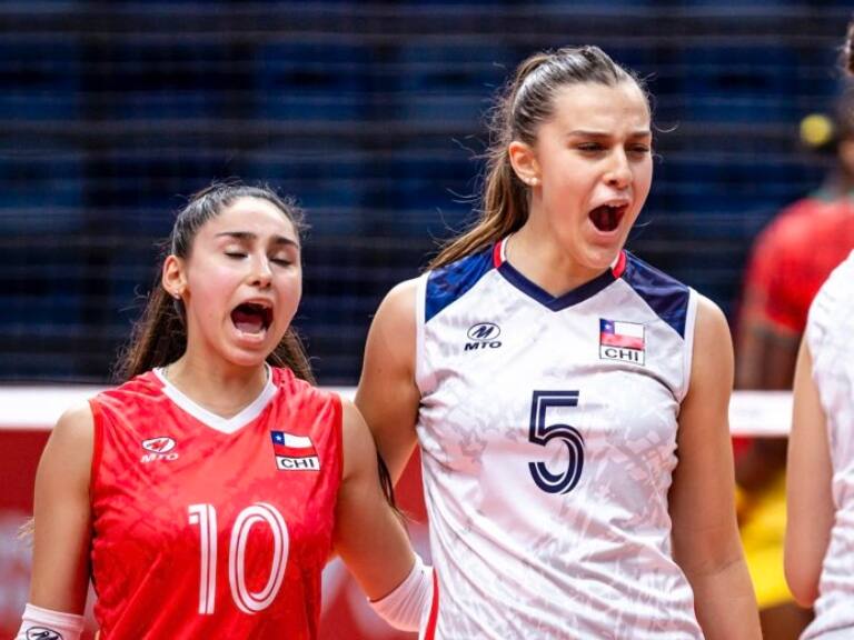 Selección chilena de voleibol femenino logra histórica victoria en el Mundial Sub 19