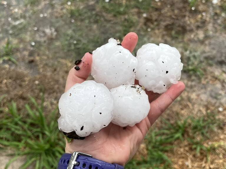 Muere una niña de 20 meses por el impacto de un granizo en España