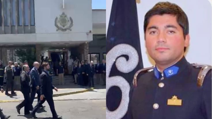 Presidente Boric tras asistir a velorio de bombero Paul Valenzuela: “Realmente impacta, duele, desgarra...”