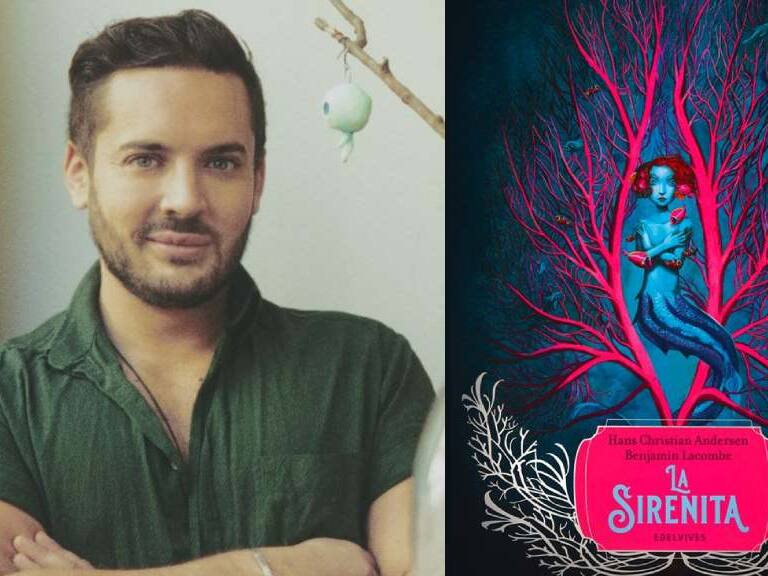 Benjamin Lacombe, destacado ilustrador francés, visita Chile para presentar su libro «La Sirenita»