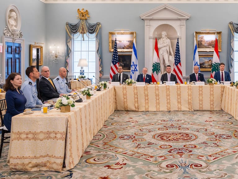 Delegaciones de Israel y Líbano participan en diálogos de paz en Estados Unidos