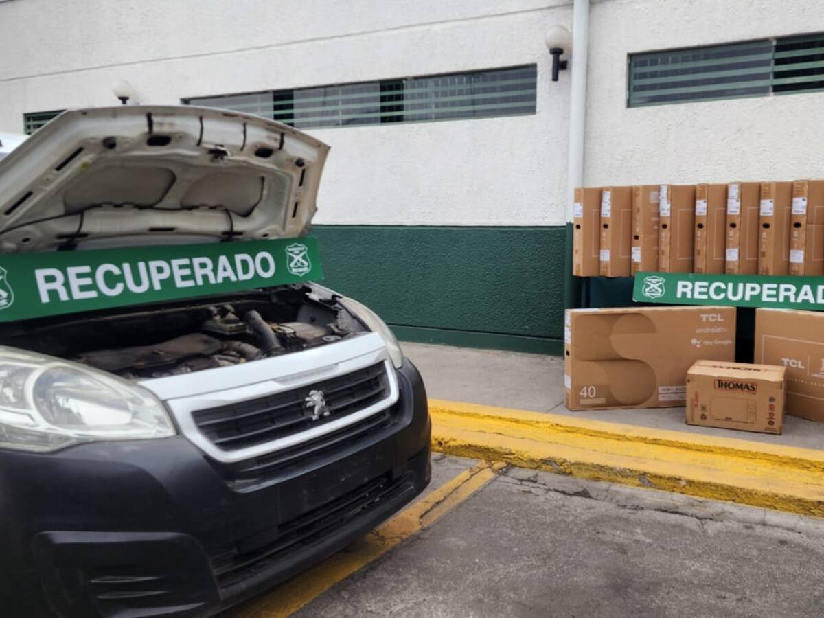 Detienen a banda delictual dedicada al robo con violencia en la región Metropolitana