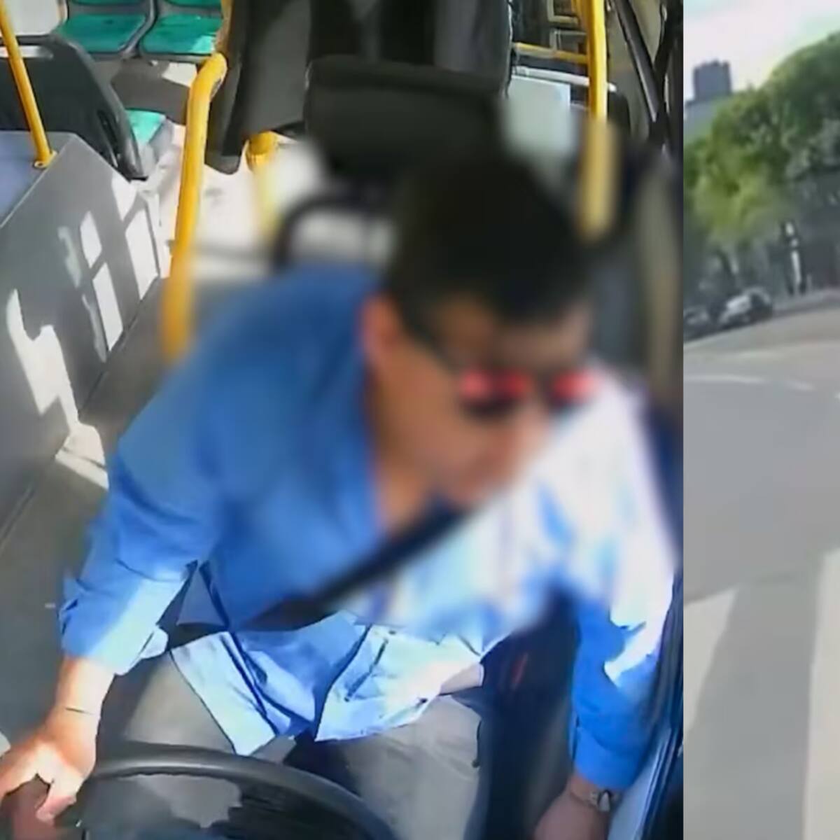 Tensión y angustia: impactante registro del momento en que chofer de micro atropelló a una mujer quitándole la vida