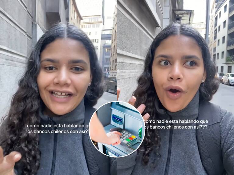 “Estoy en shock...”: Brasileña en Chile fue al banco y no pudo creer este “error” en la seguridad