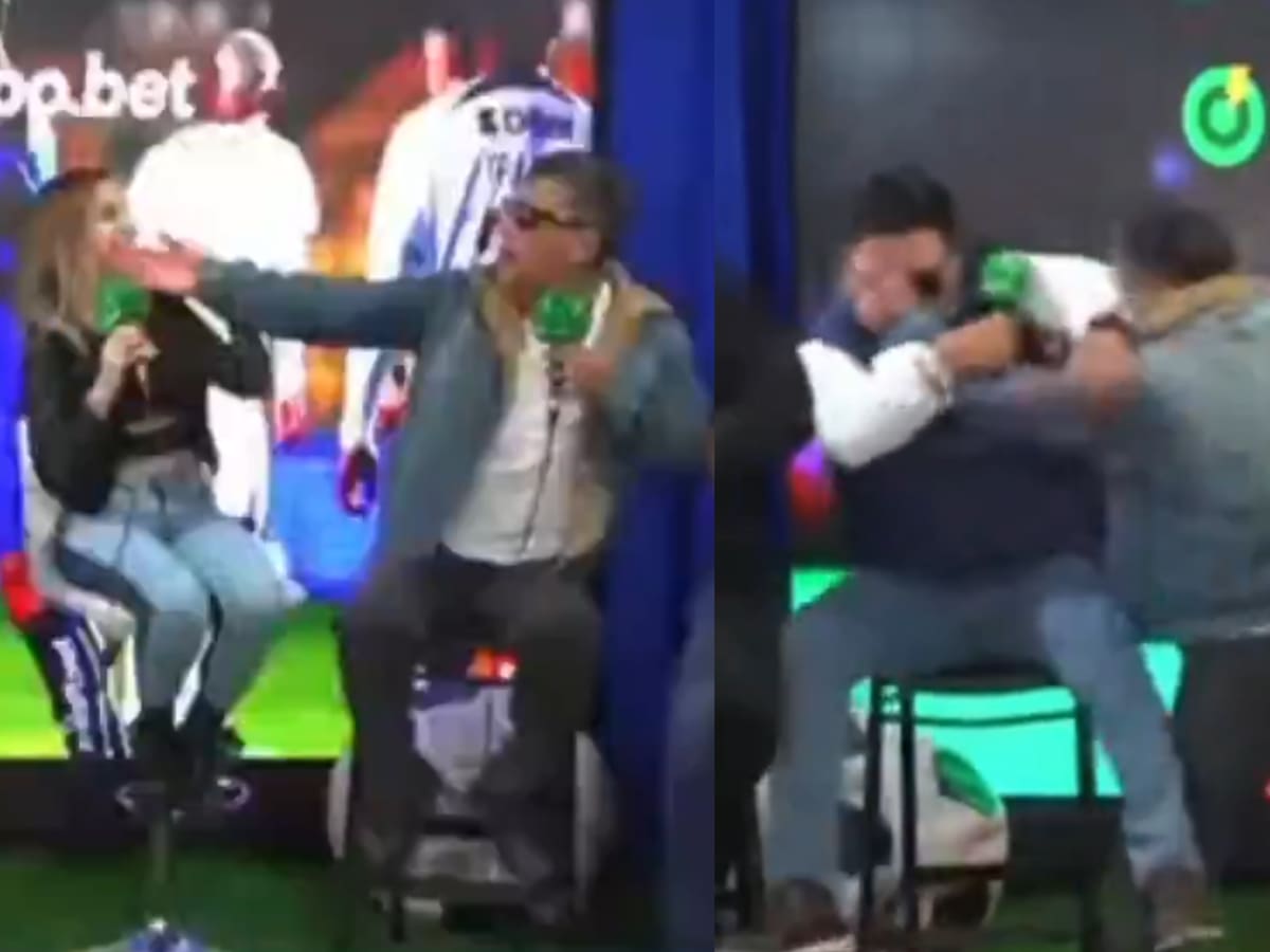 Agresión en vivo en Perú tras triunfo de U. de Chile: panelistas se enfrentaron por eliminación de Alianza Lima en Copa Sudamericana
