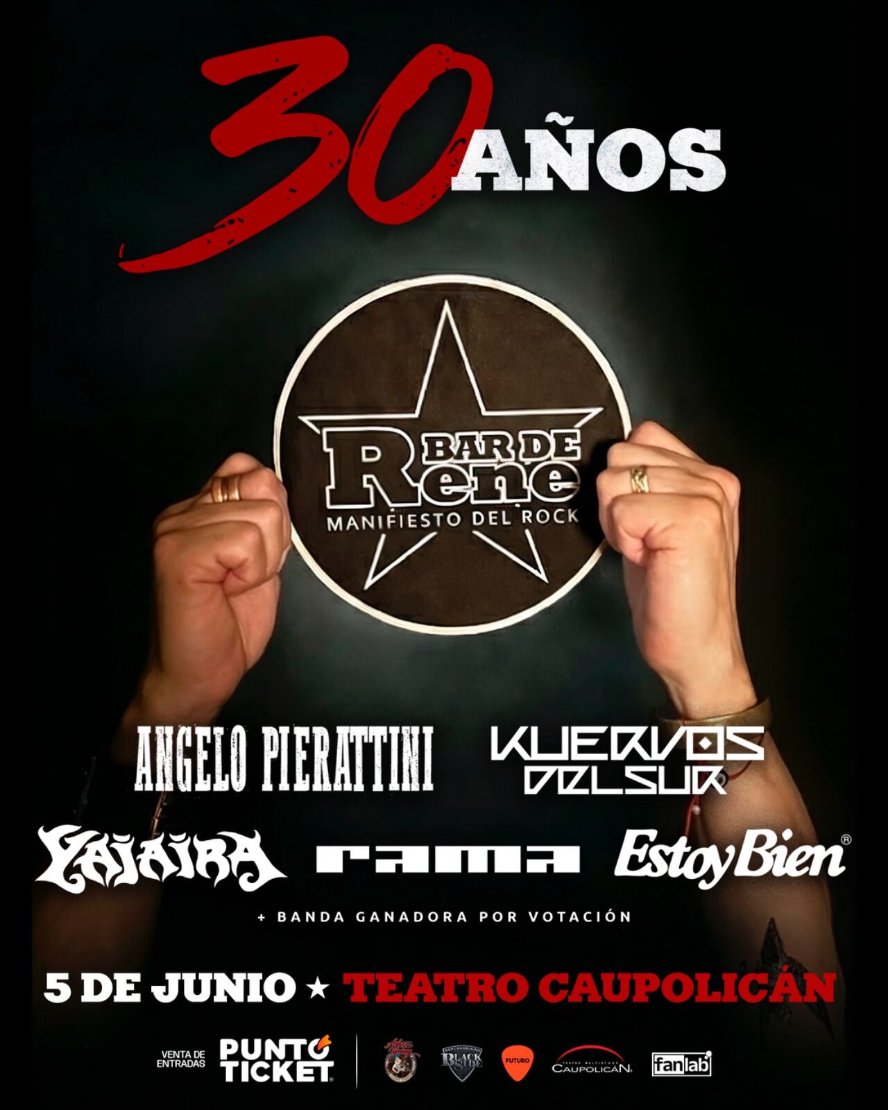 Del bar al Caupolicán: Bar de René celebrará 30 años con conciertos y un gran show final
