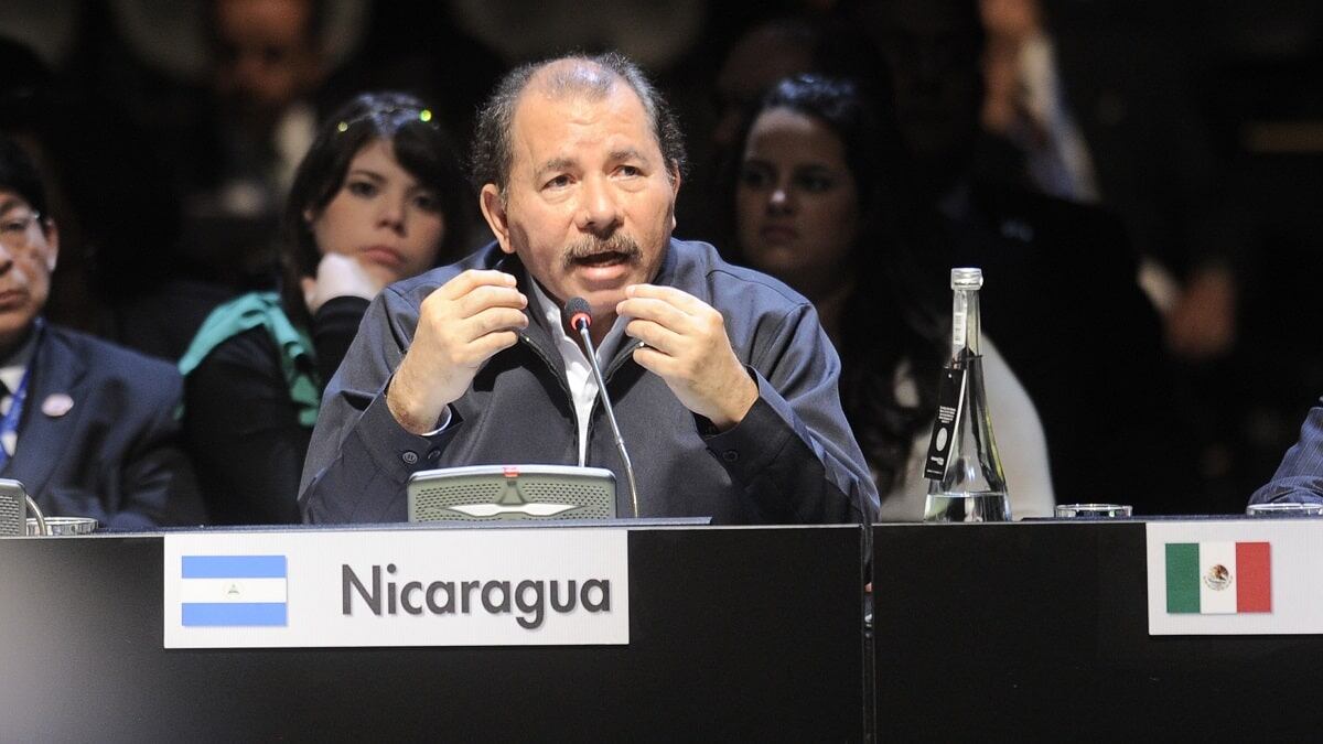 Daniel Ortega, presidente de Nicaragua