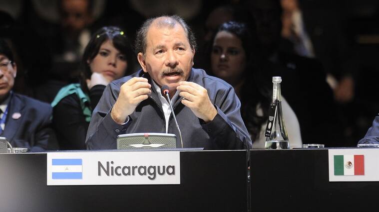 Daniel Ortega, presidente de Nicaragua