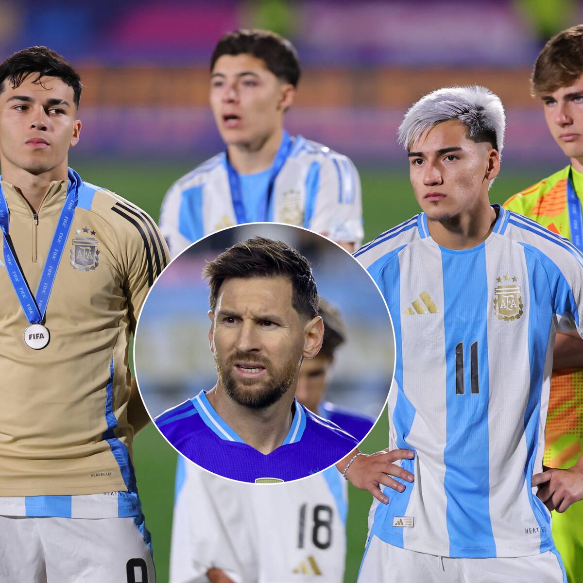 La reacción de Lionel Messi tras la derrota de Argentina en la final del Mundial Sub 20