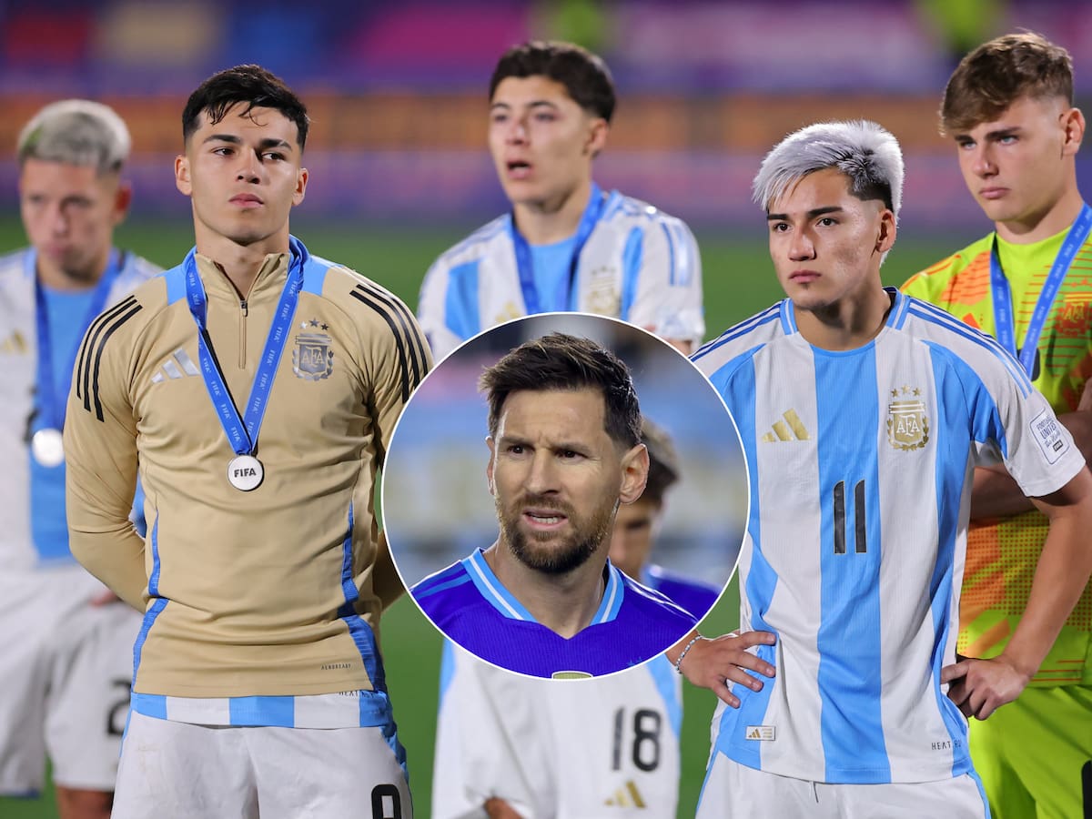 La reacción de Lionel Messi tras la derrota de Argentina en la final del Mundial Sub 20