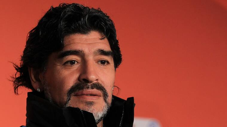 Diego Maradona en 2010 | Getty Images