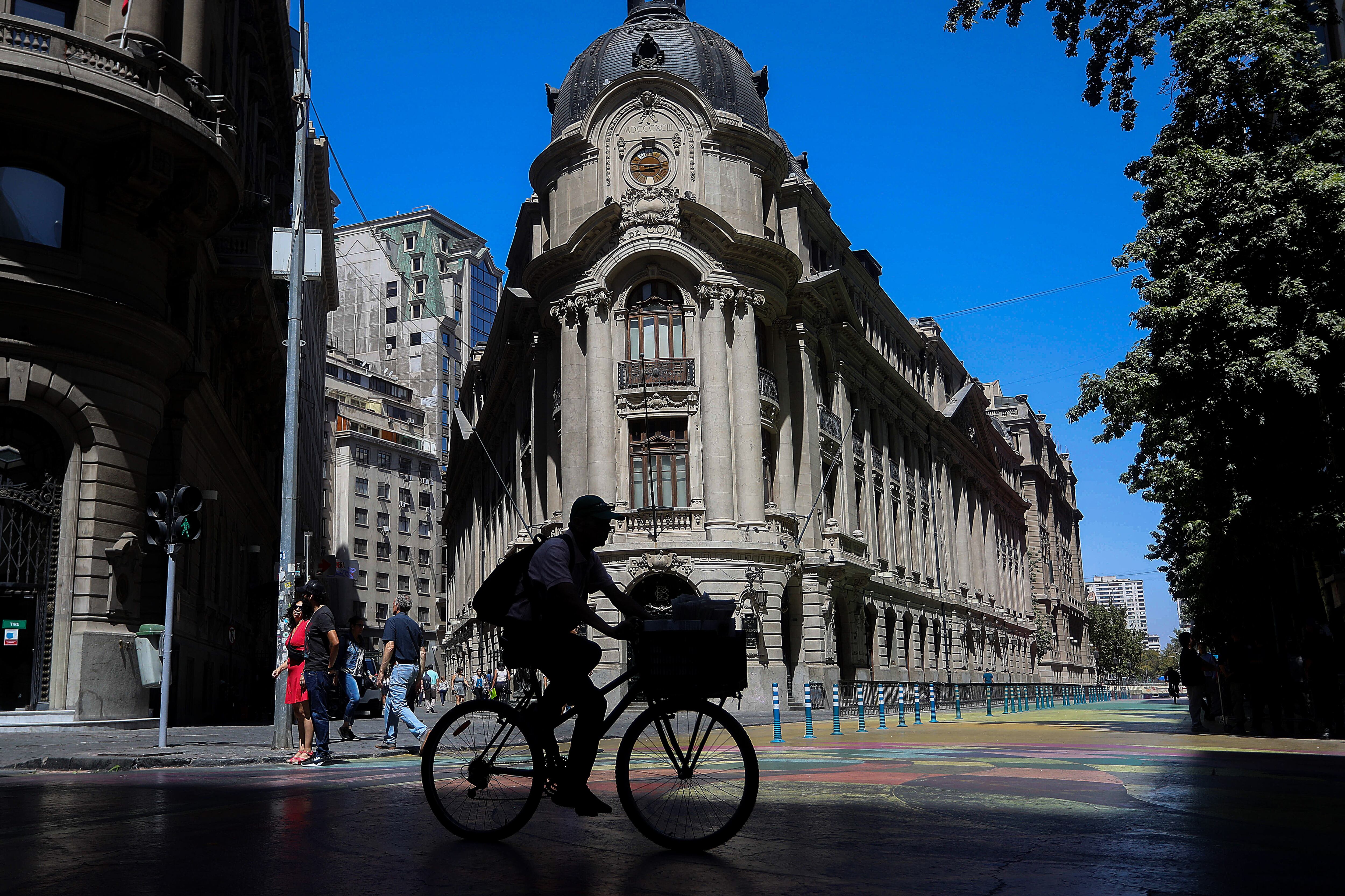 Edificio de la Bolsa de Comercio de Santiago