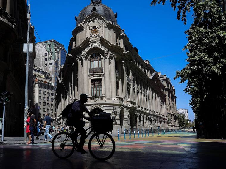 Edificio de la Bolsa de Comercio de Santiago