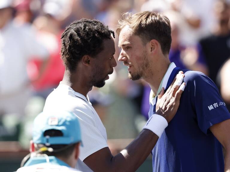 Tremenda sorpresa en Indian Wells: Medvedev quedó eliminado ante Monfils y Djokovic recuperará el número 1 en menos de un mes