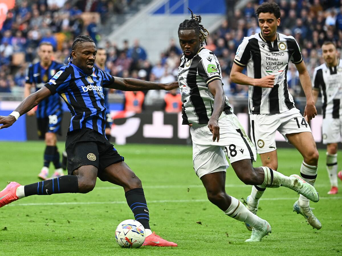Damián Pizarro vio desde la banca la derrota de Udinese ante Inter de Milán por la Serie A