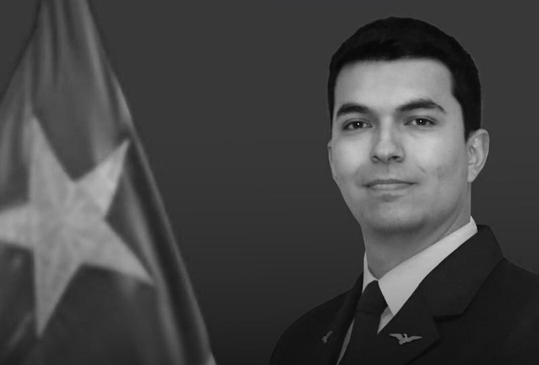 Sergio Hidalgo Leiva, piloto de la Fuerza Aérea de Chile (FACh)