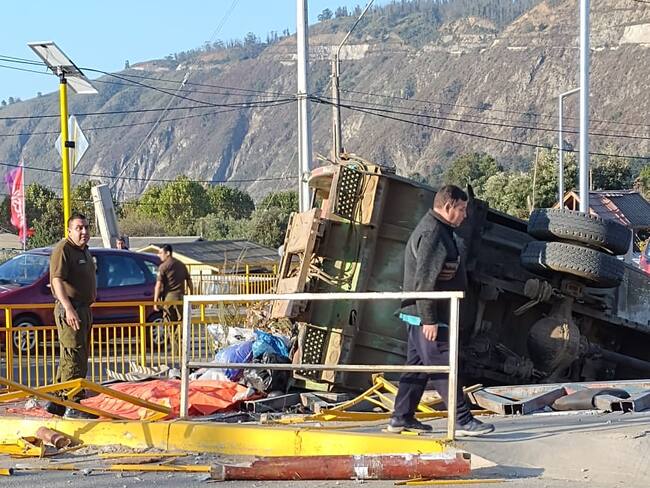 Fatal accidente de tránsito en Valparaíso deja una persona fallecida y tres heridos