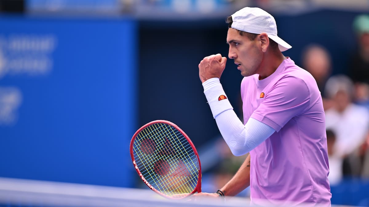 Alejandro Tabilo en el Masters 1000 de Shanghái: cuándo debuta, contra quién juega y dónde ver en vivo en Chile