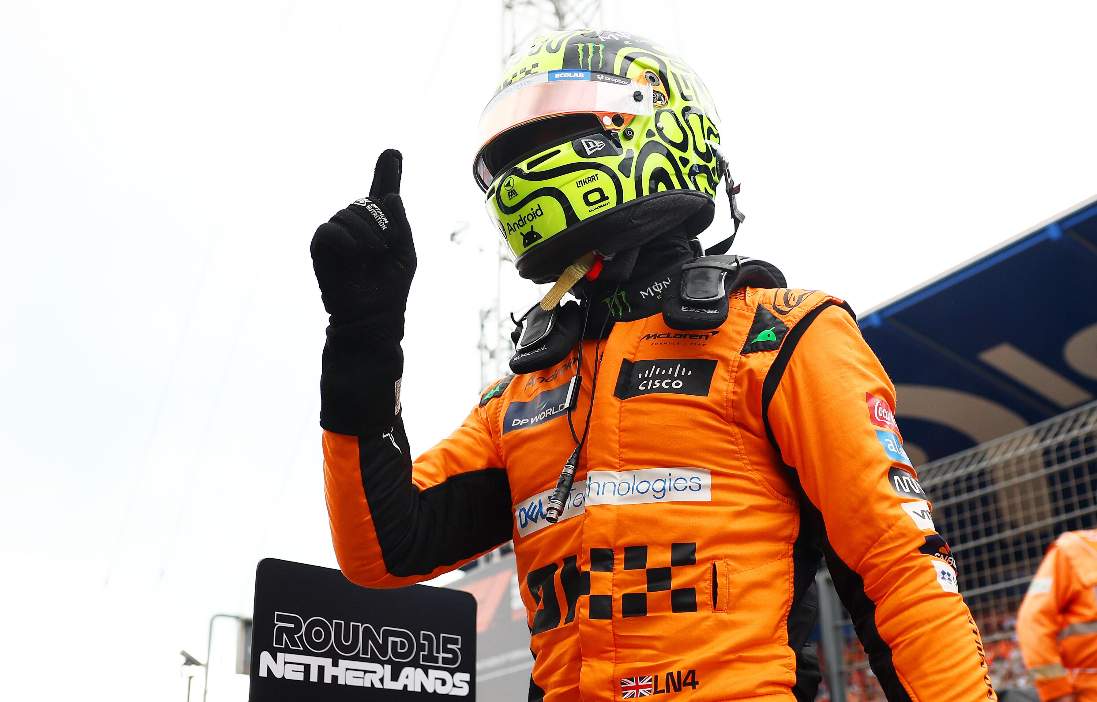 Cumplió con las expectativas: Lando Norris se quedó con el GP de Países Bajos de F1 | Getty Images