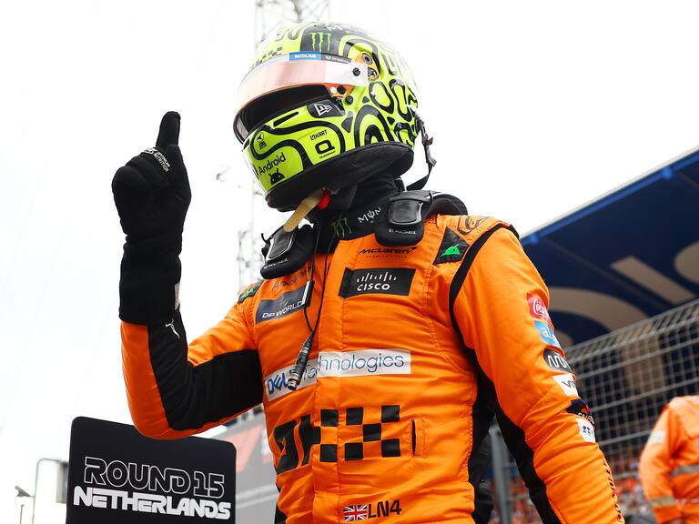 Cumplió con las expectativas: Lando Norris se quedó con el GP de Países Bajos de F1 | Getty Images