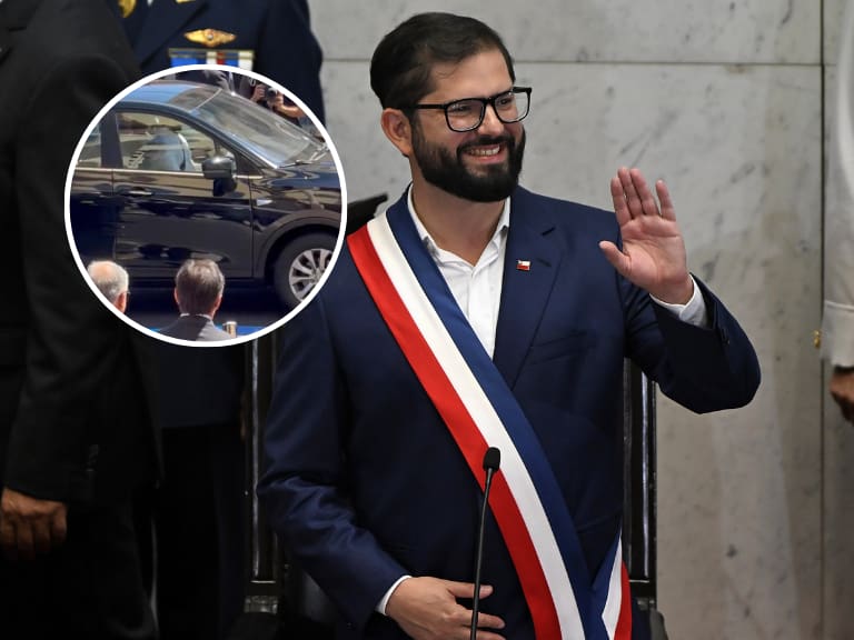 Lo manejó él mismo: este es el auto de origen chino que usó Gabriel Boric tras salir del Congreso