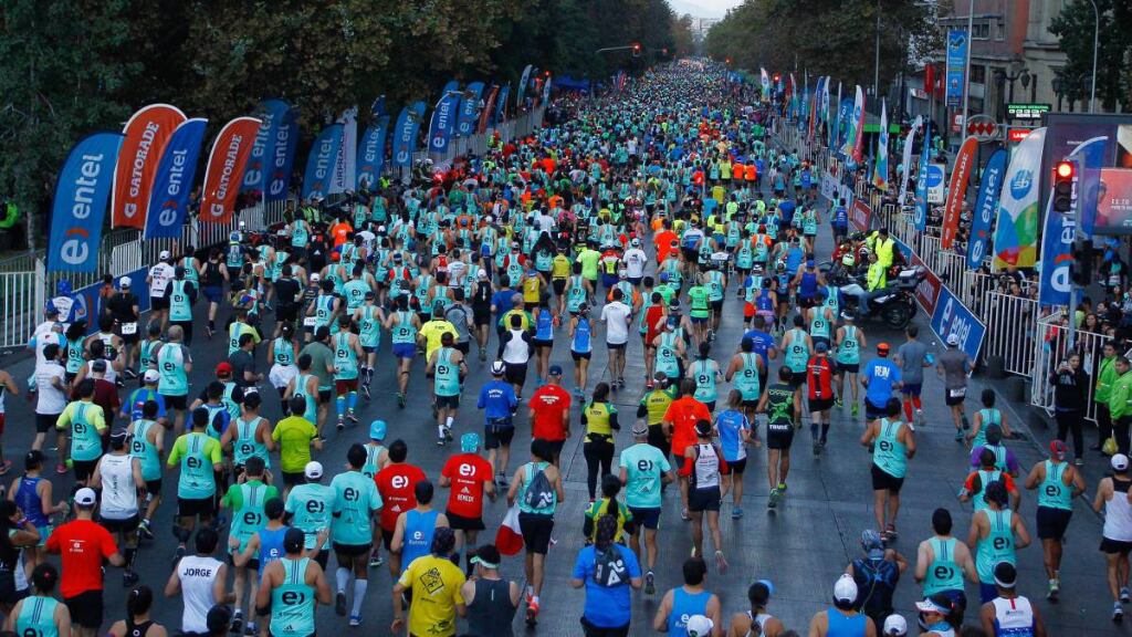 Plan de contingencia, corte de rutas y medidas de seguridad para la Maratón de Santiago 2022