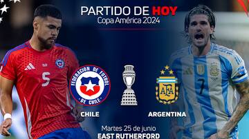 EN VIVO | Con formación confirmada: Chile desafía a Argentina por la segunda fecha de la Copa América