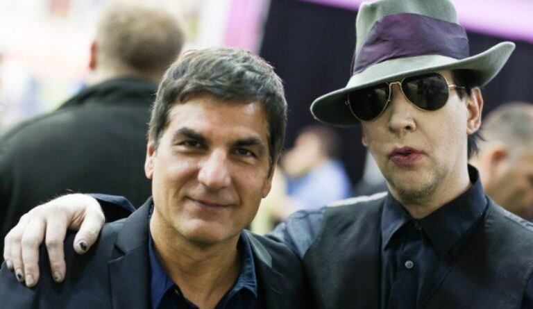 Tony Ciulla y Marilyn Manson
