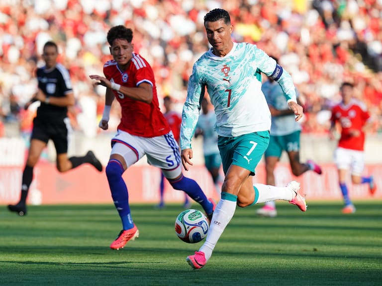 Portugal derrota a Chile en un amistoso que tuvo de todo: expulsados, golazos y un tanto anulado de Cristiano Ronaldo