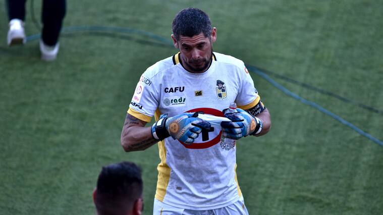 13 DE DICIEMBRE DE 2020/LA SERENAMatias Cano, durante el partido valido por el Campeonato Nacional AFP PlanVital 2020, entre Deportes La Serena y Coquimbo Unido, disputado en el Estadio La Portada.
FOTO: ALEJANDRO PIZARRO UBILLA/AGENCIAUNO