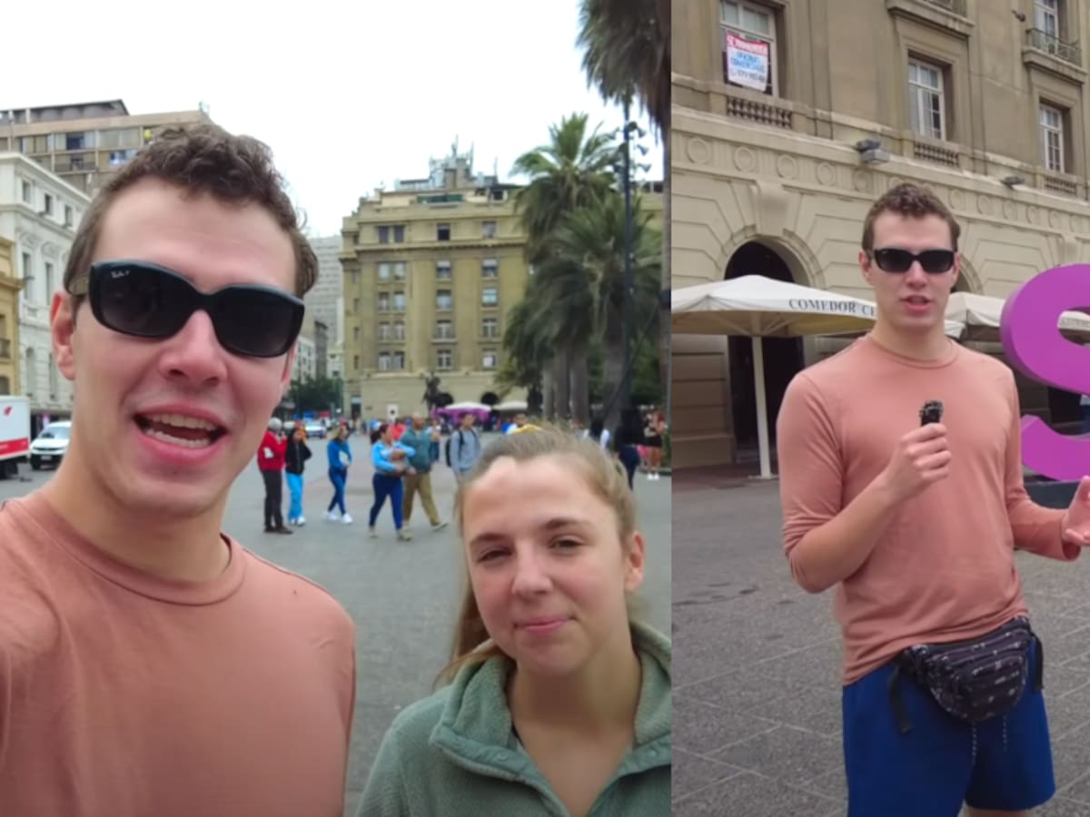 “Se siente como si estuviéramos en Nueva York”: Youtubers estadounidenses entregan contundente opinión tras visitar Santiago