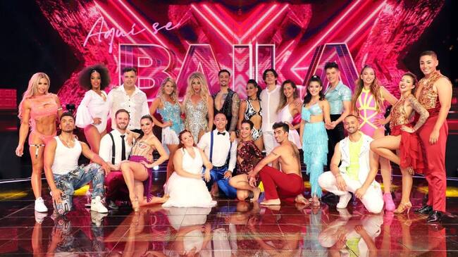 Lisandra Silva, Tomás González, Tati Fernández y Kurt Carrera en riesgo de eliminación en "Aquí se baila"