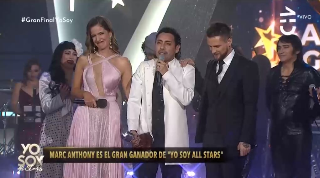 Imitador de Marc Anthony, Fermín Opazo, se convirtió en el gran ganador de Yo Soy All Stars