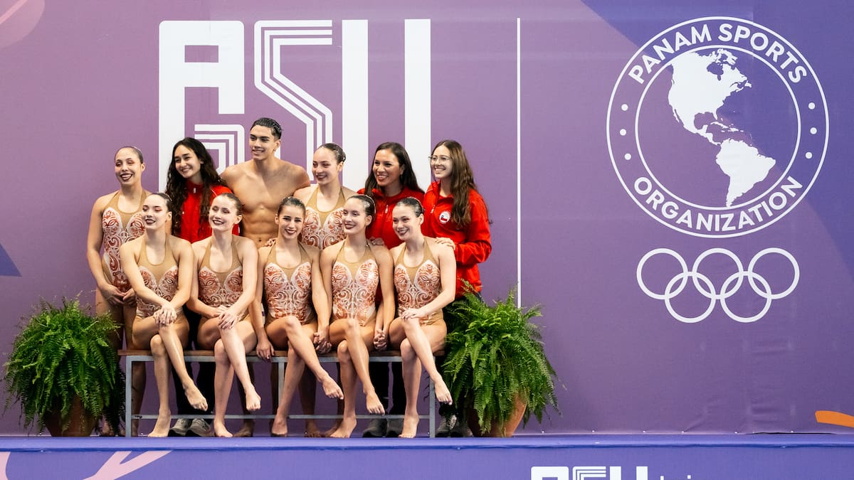 El éxito no para: Team Chile consigue una nueva medalla gracias a la natación artística en los Juegos Panamericanos Junior 2025
