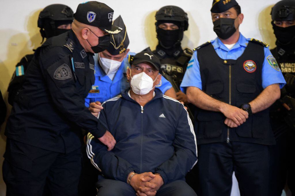 La detención del exgeneral de la policía hondureña Juan Carlos Bonilla
