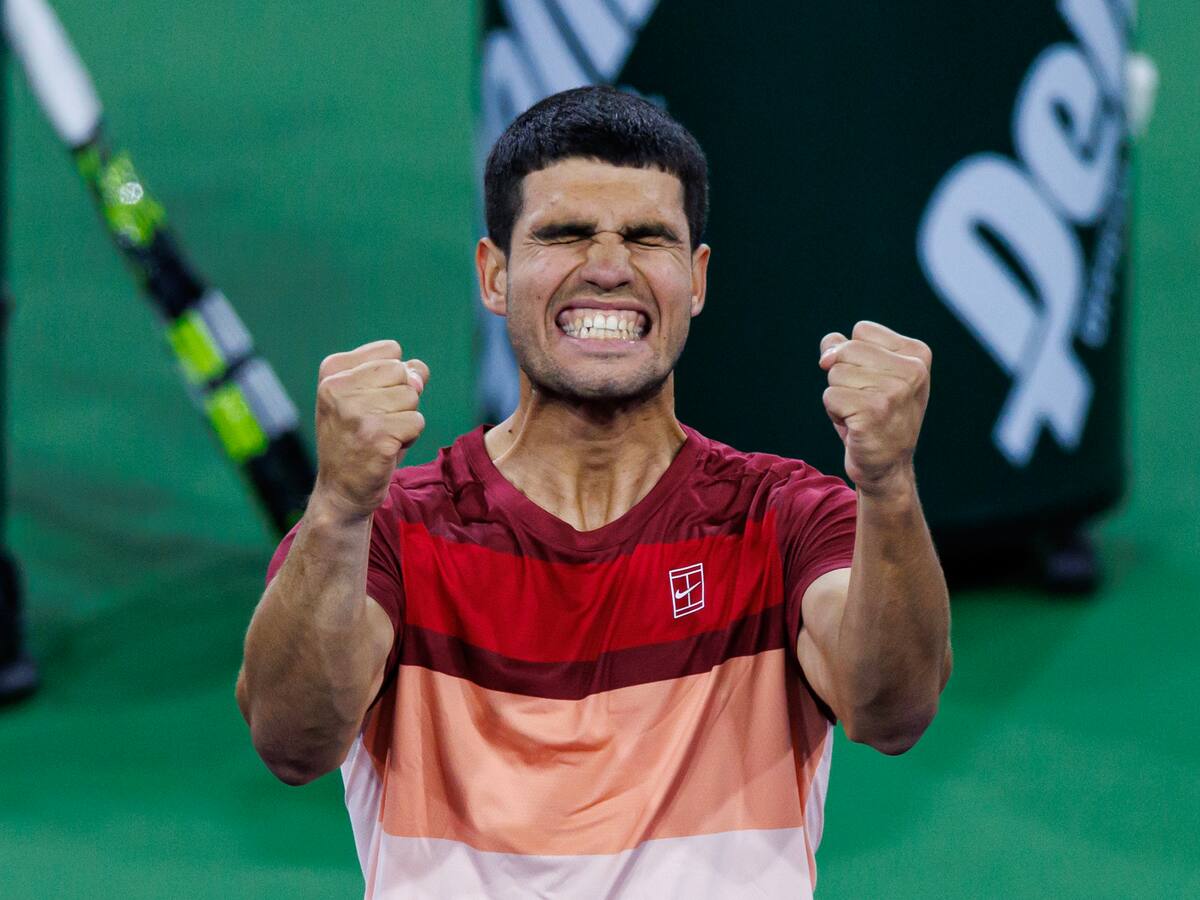 Carlos Alcaraz despachó al último sudamericano del cuadro: así quedaron las semifinales de Indian Wells