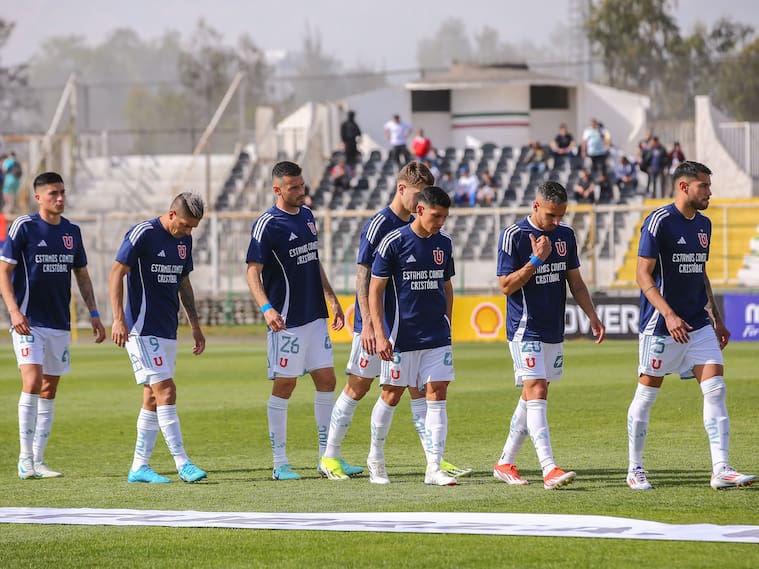 Pese a la goleada, no se confían: la formación titular de la U para recibir a Palestino por la Copa Chile | Agencia Uno