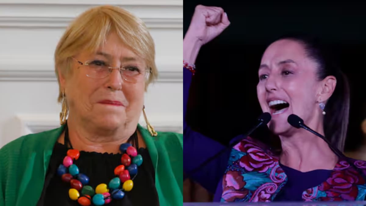 Michelle Bachelet se reúne con Claudia Sheinbaum en medio de dudas sobre sus opciones para llegar a la ONU
