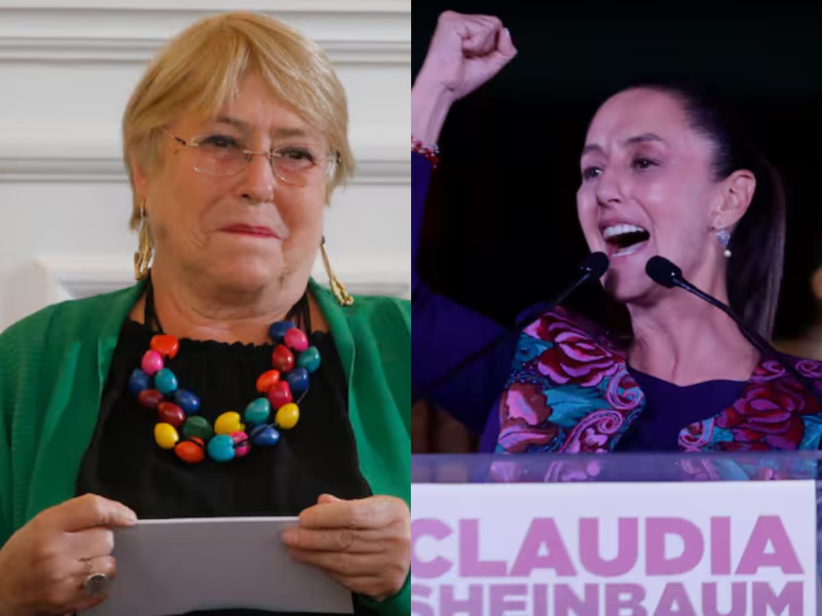 Michelle Bachelet se reúne con Claudia Sheinbaum en medio de dudas sobre sus opciones para llegar a la ONU