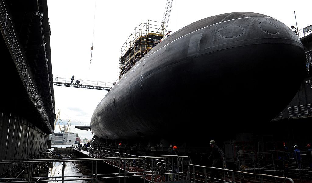 Submarino de Rusia con capacidad nuclear lanzado desde San Petersburgo