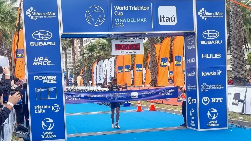 Brasil y Estados Unidos se impusieron en la fecha de la Copa del Mundo de Triatlón en Viña del Mar