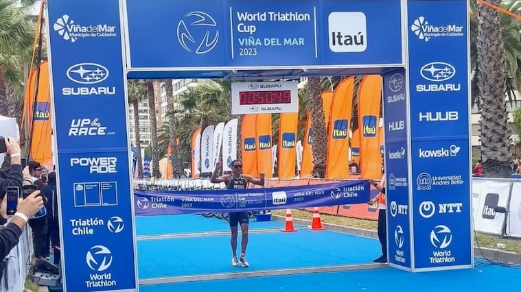 Brasil y Estados Unidos se impusieron en la fecha de la Copa del Mundo de Triatlón en Viña del Mar