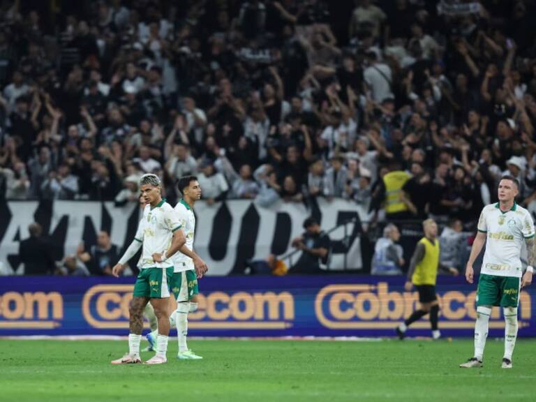 Hinchas del Corinthians las emprenden contra jugadores del Palmeiras lanzándoles una cabeza de cerdo en pleno partido